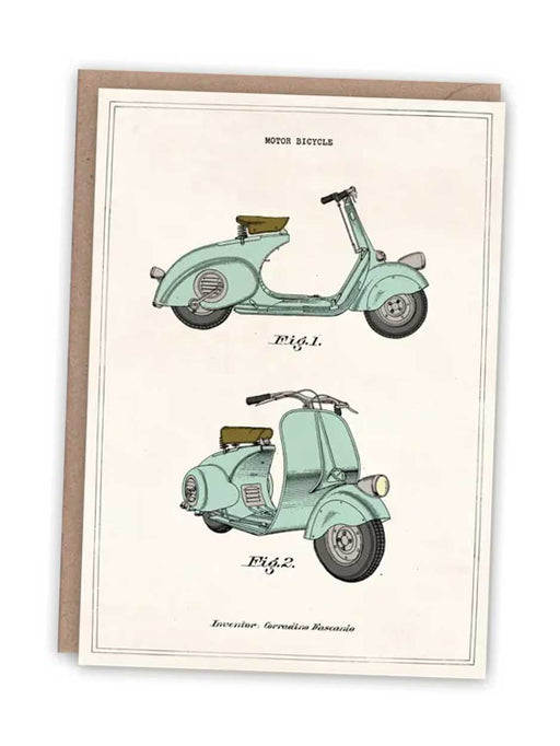 scooter diagram card