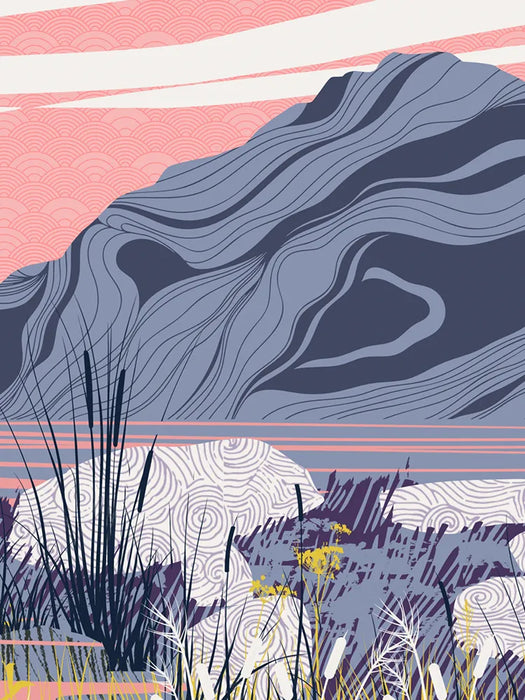 Snowdonia Eryri National Park - Poster Print