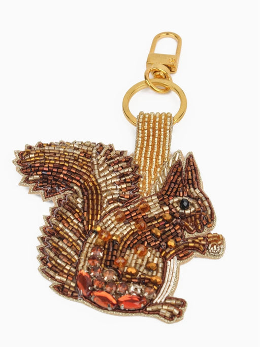 red squirrel key ring