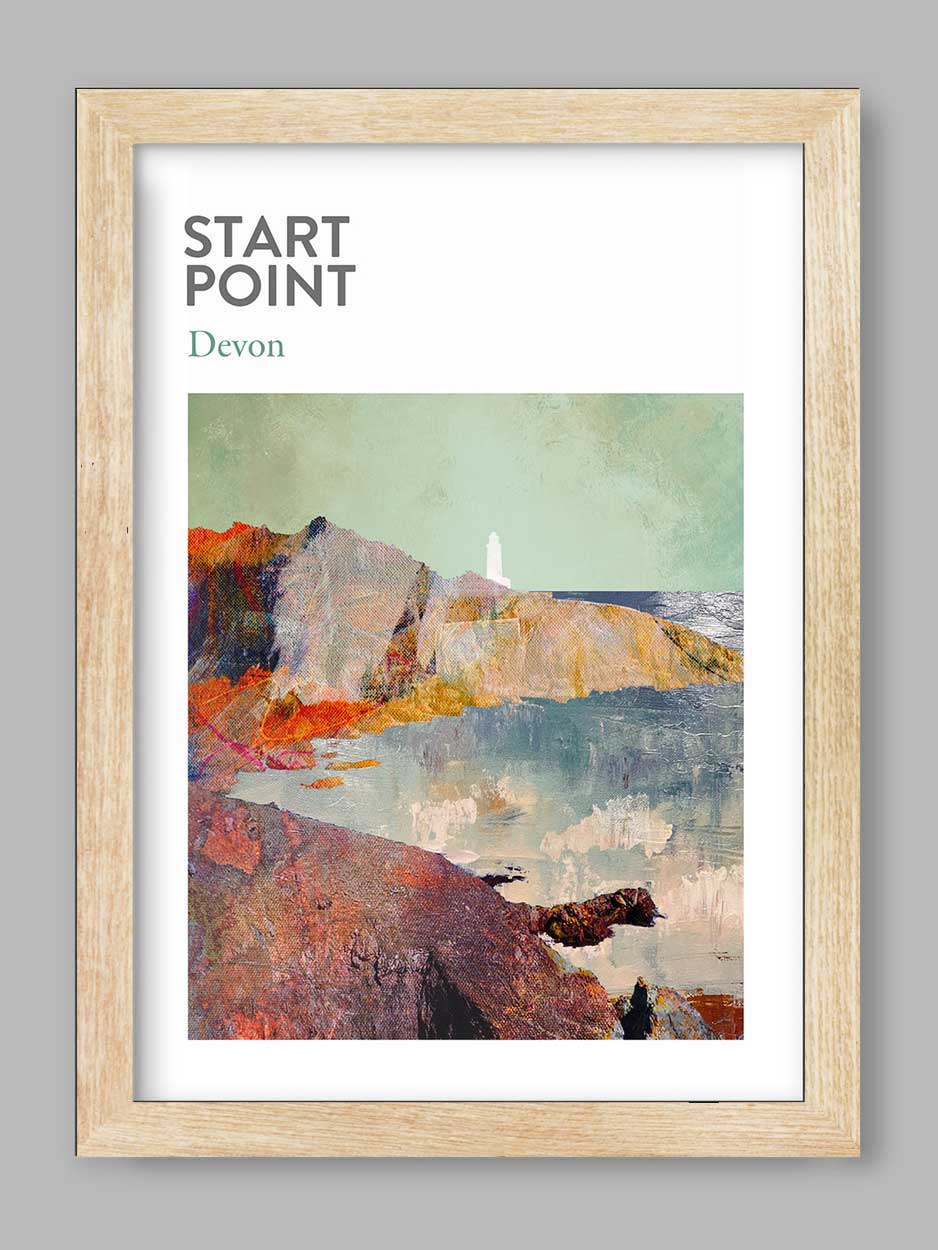 Start Point - Devon Poster Print