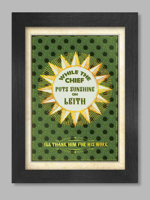 Sunshine on Leith - Poster Print A4 Posters The Northern Line 