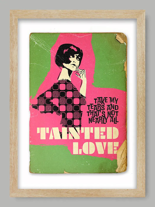 Tainted Love - Music Poster Print