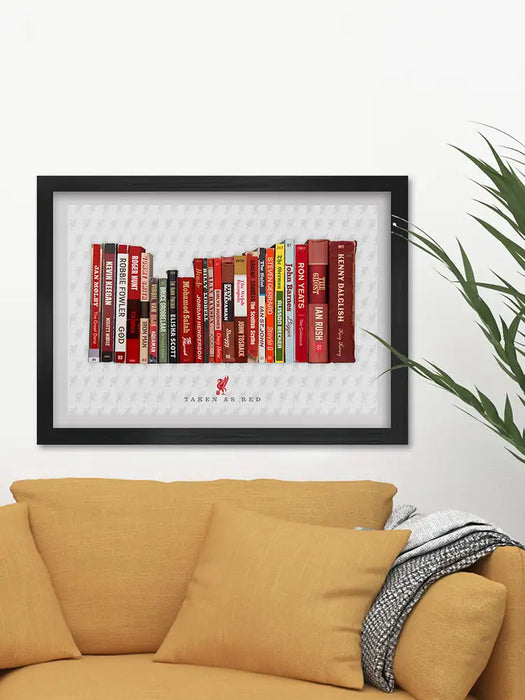 Taken As Red - Liverpool Poster Print