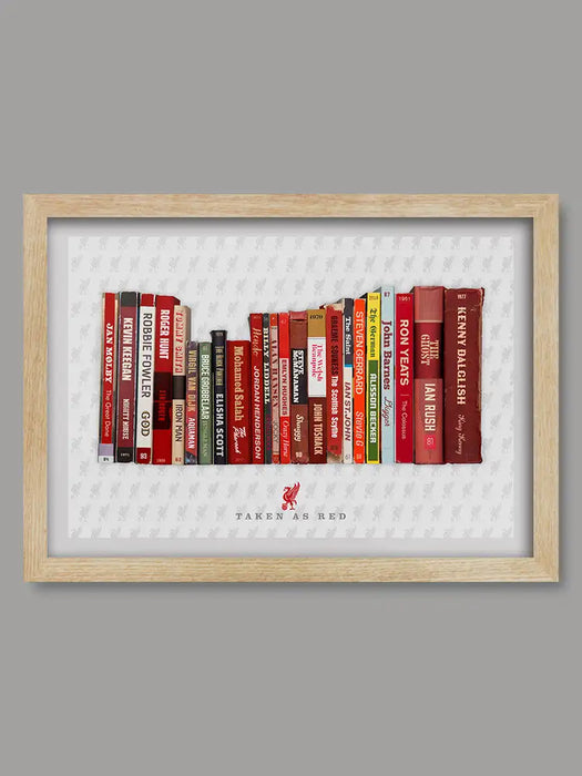 Taken As Red - Liverpool Poster Print