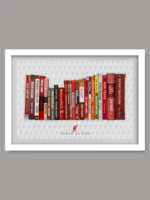 Taken As Red - Liverpool Poster Print