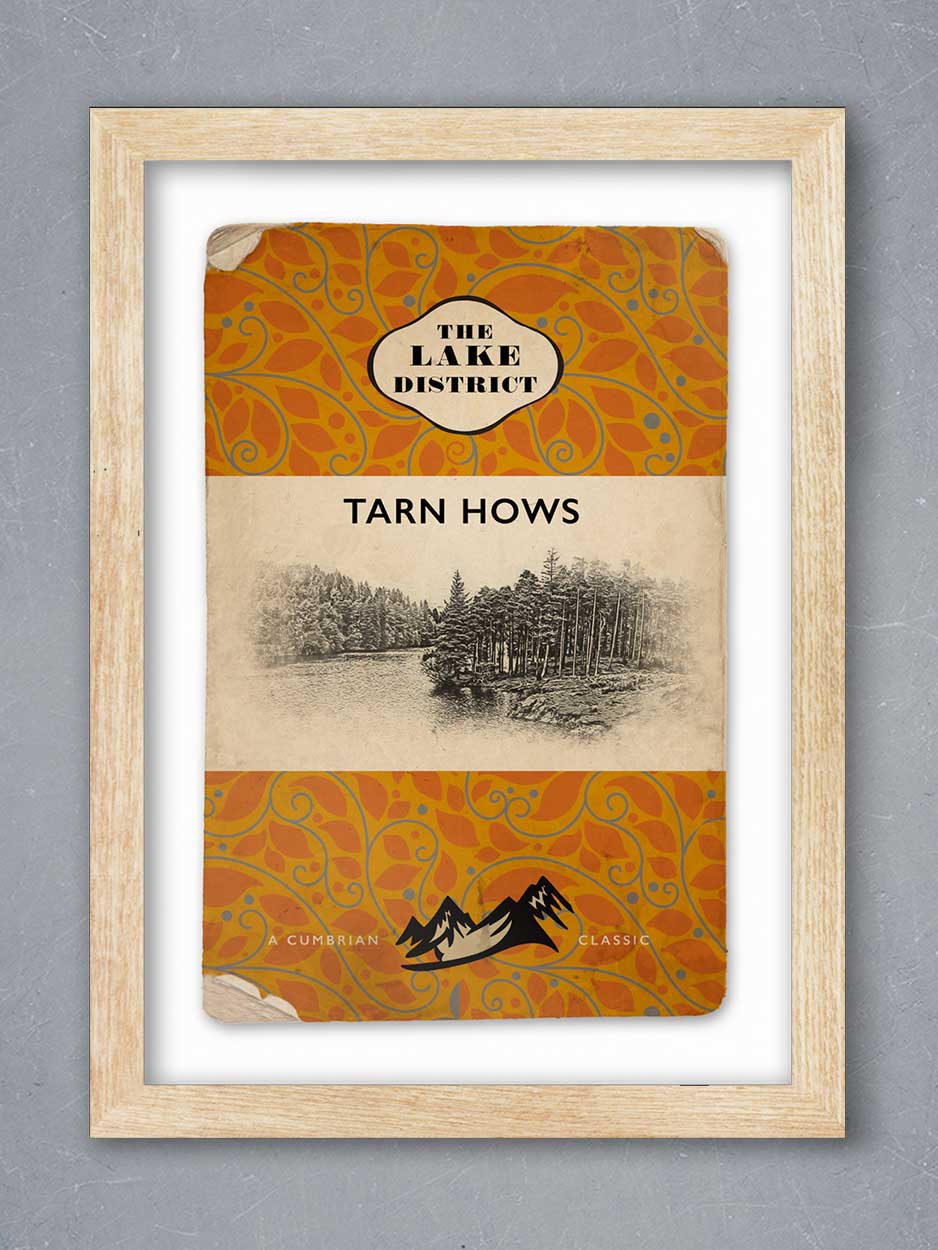 Tarn Hows Vintage Style Poster Print