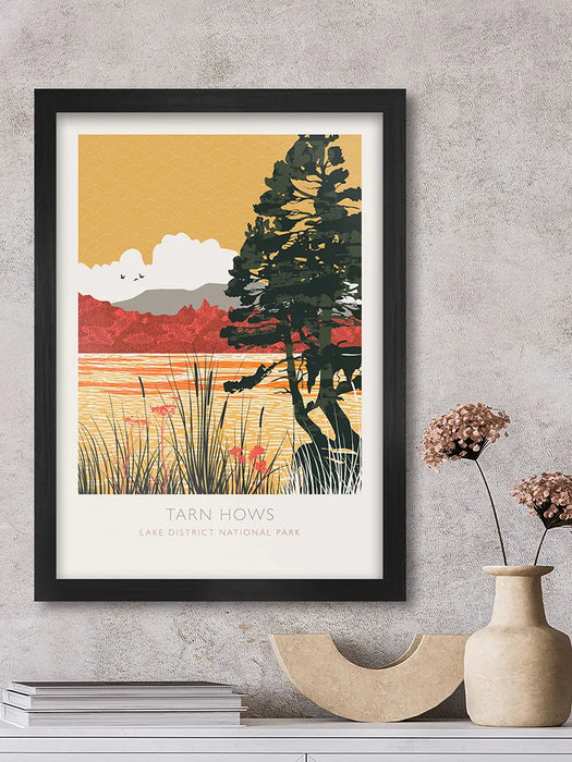 Tarn Hows Reflections  - Lake District Poster Print
