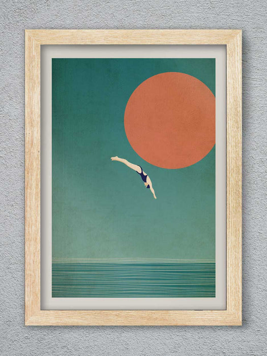 The Dive Poster Print
