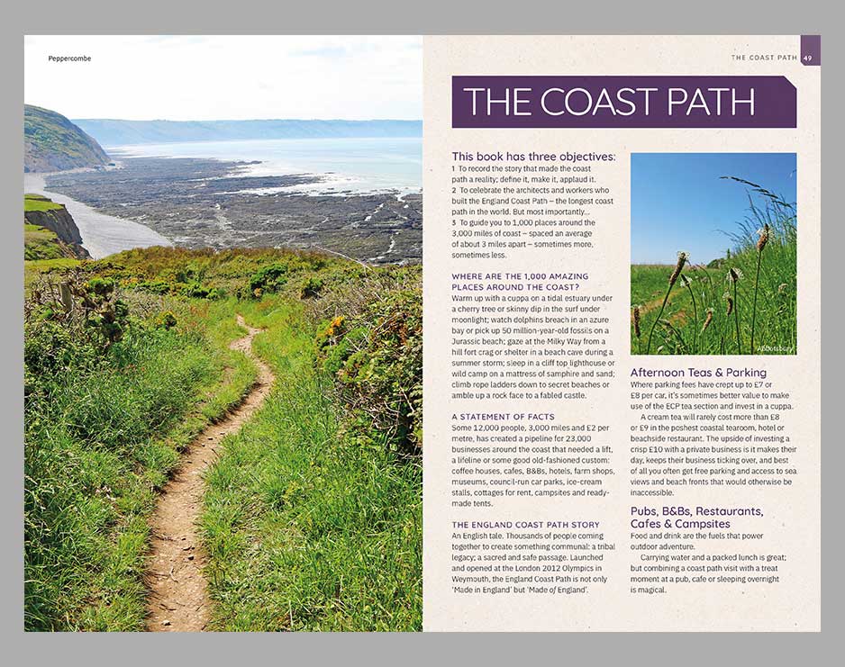 The England Coast Path Books Bookspeed 