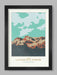 The Langdale Pikes, Central Fells  - Lake District Poster print