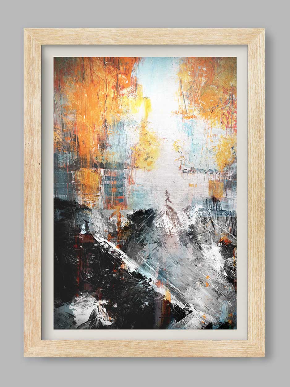 The Runner - Fell Running Poster Print
