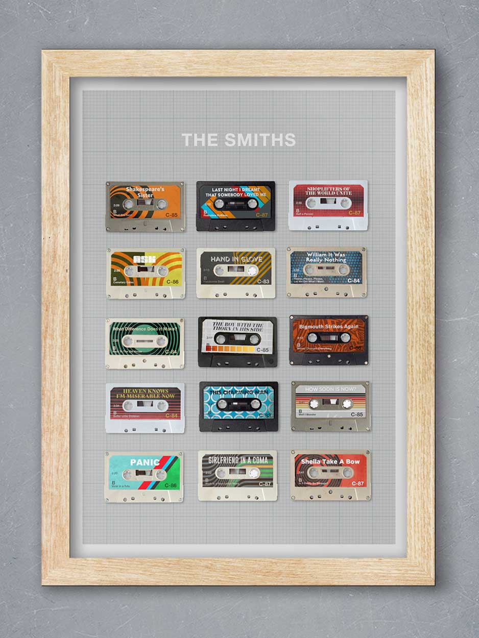 The Smiths Tapes - Music Poster Print