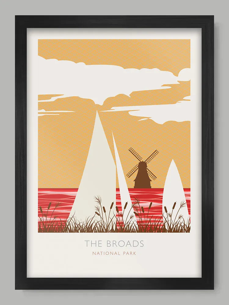 The Broads National Park - Poster Print