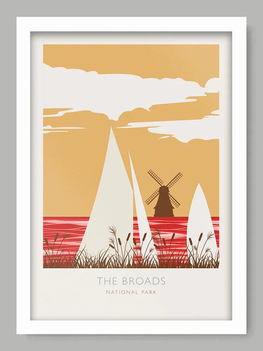 The Broads National Park - Poster Print
