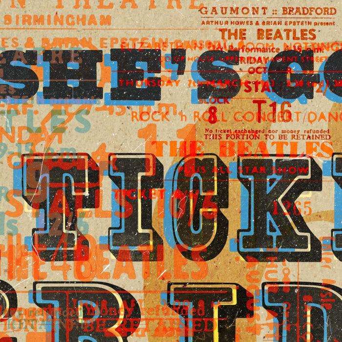 Ticket To Ride Music Poster Print