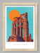 Tynemouth Priory - Poster Print. Dating back to the 7th Century, Tynemouth Priory sits above at the mouth of the River Tyne.