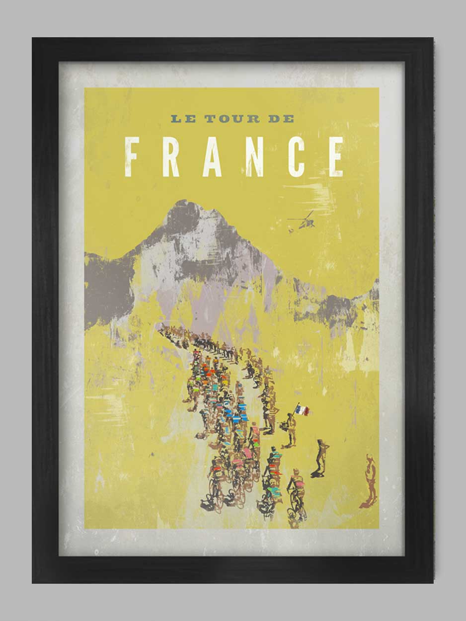 Vintage Style Cycling - Print Bundle Posters TNL 