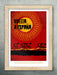 Vuelta Red - Cycling Poster print