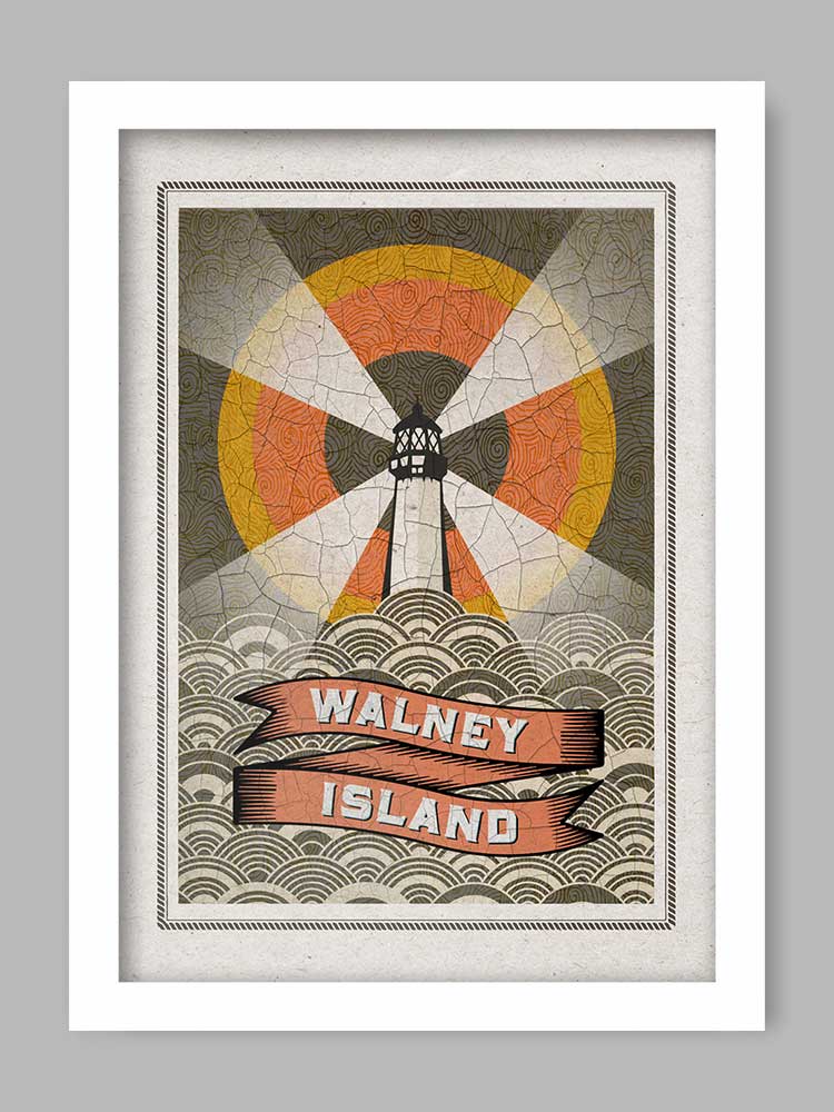 Walney Island, Cumbria poster print