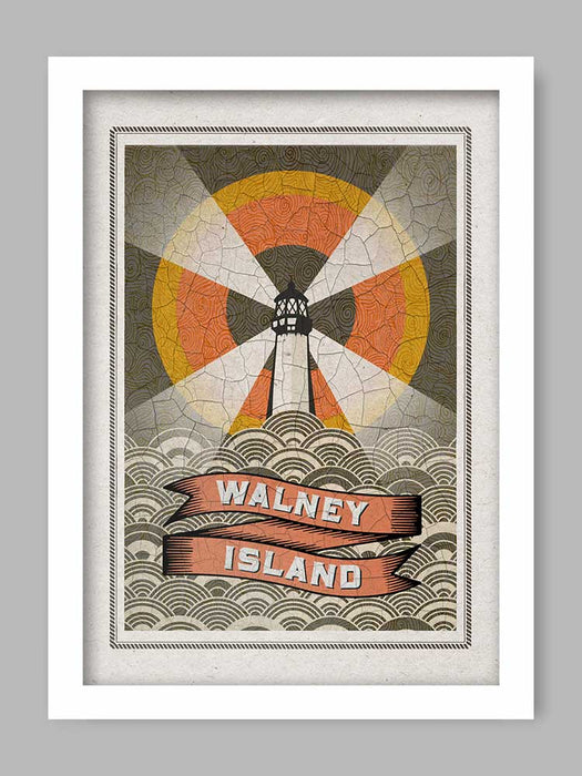 Walney Island, Cumbria poster print