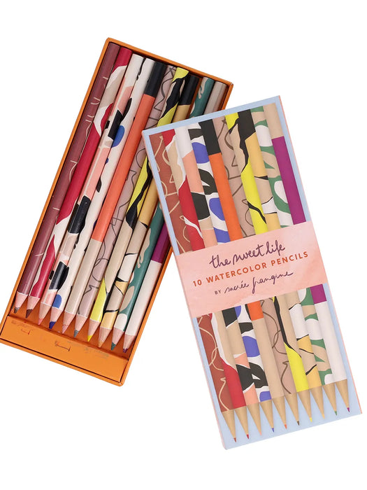 watercolour pencil set