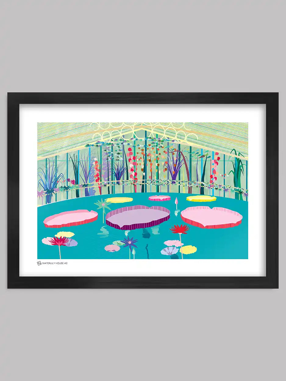 Waterlily House Print