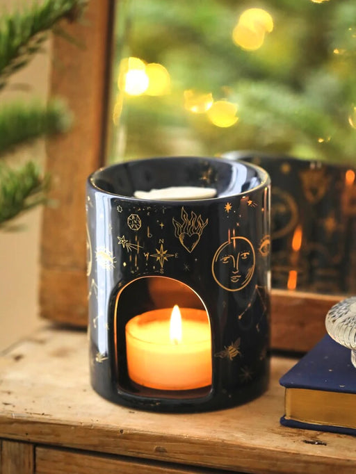 starry night wax melt burner