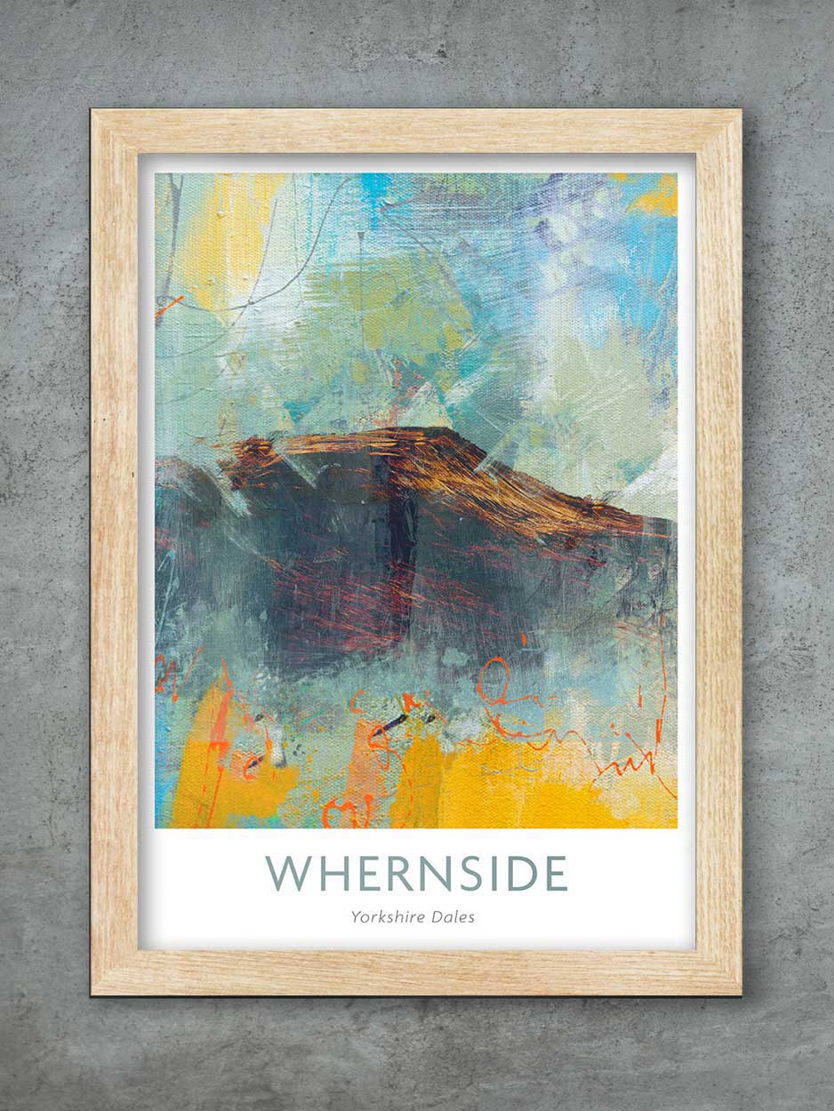 Whernside Poster print