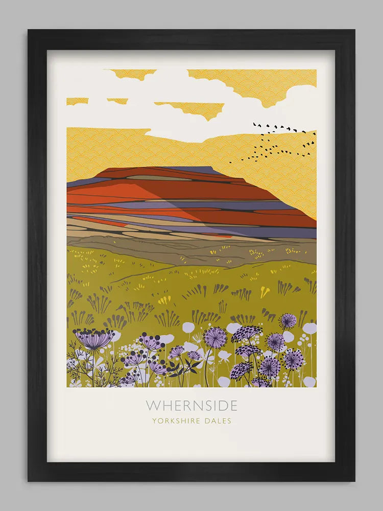 Whernside - Yorkshire Dales Print. The highest of the 3 Yorkshire Peaks.