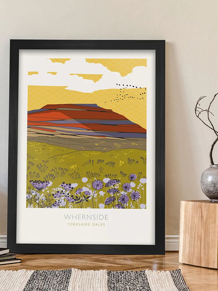 Whernside - Yorkshire Dales Print. The highest of the 3 Yorkshire Peaks.