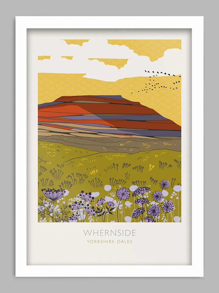 Whernside - Yorkshire Dales Print. The highest of the 3 Yorkshire Peaks.