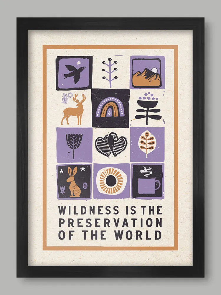 Wildness  - Poster Print
