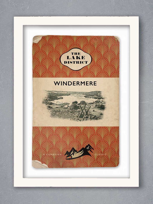 Windermere Vintage Style Poster Print