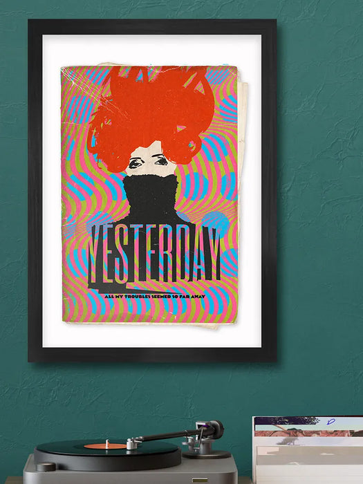 Yesterday - Music Poster print
