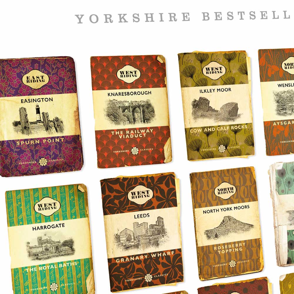 Yorkshire Bestsellers Poster Print