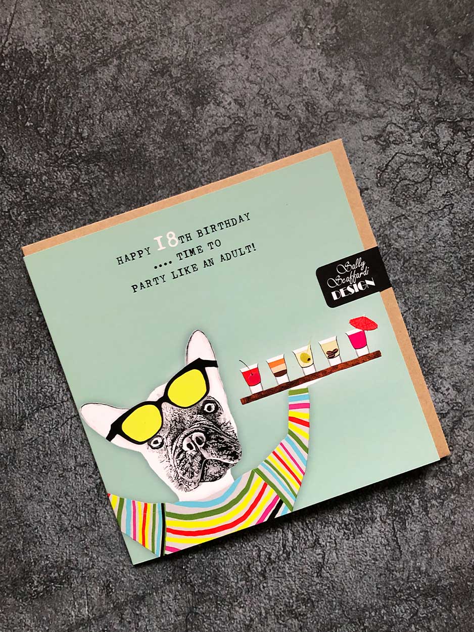 18th birthday card
