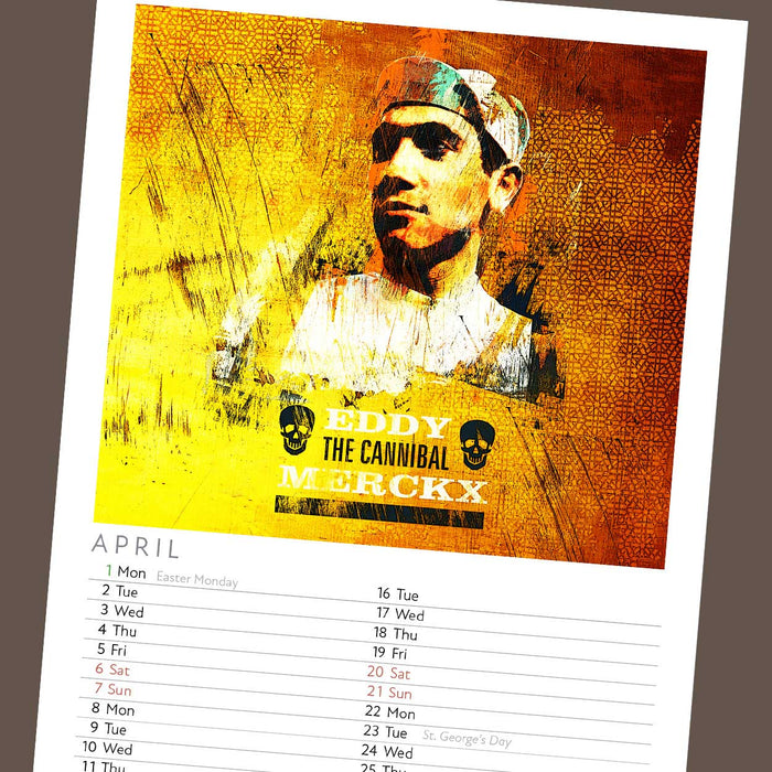2024 Cycling Calendar - Cycling Icons Posters The Northern Line 