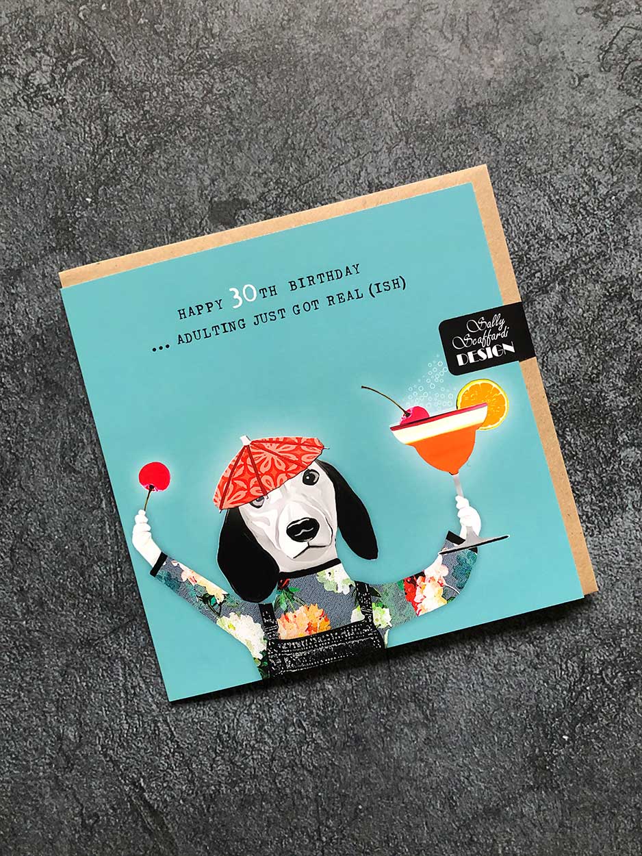 30th birthday card
