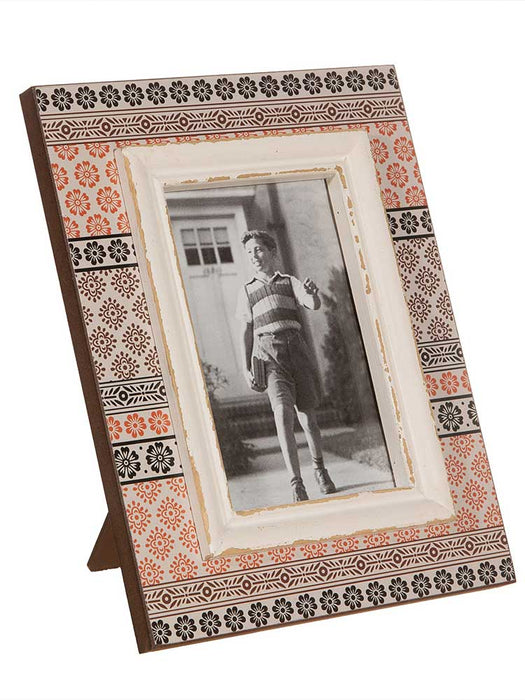 Amber, Black & Cream Photo Frame traditional gift Sass and Belle 