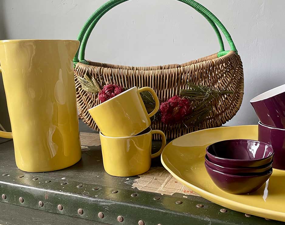 Aubergine Small Dipping Bowl - Quail Ceramics classic homeware quail 