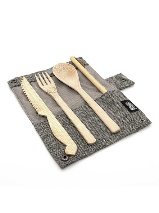 Bamboo Cutlery Set Kitchen and Dining Jungle Culture 