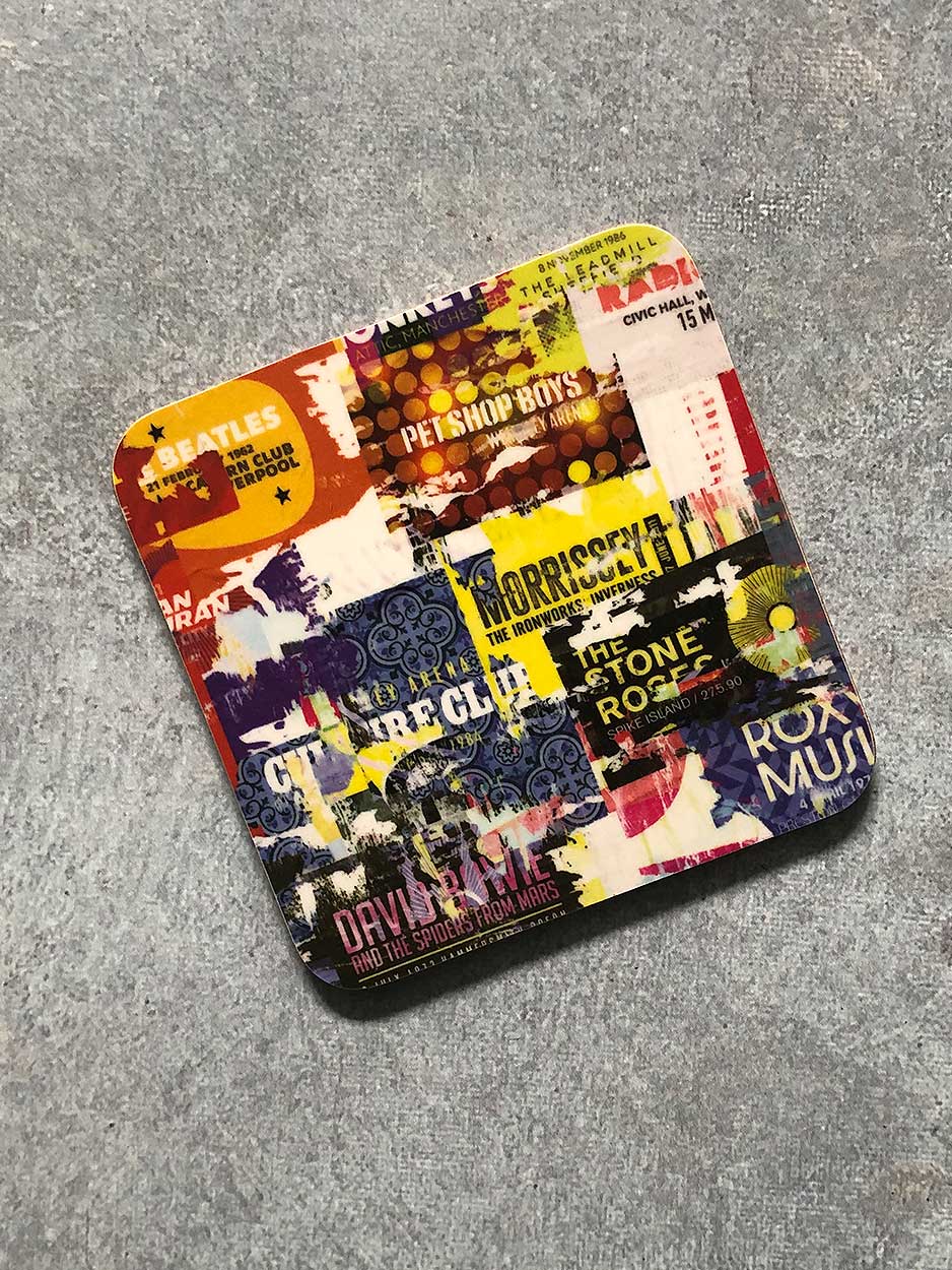 bands coaster