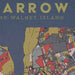 barrow and walney island poster print