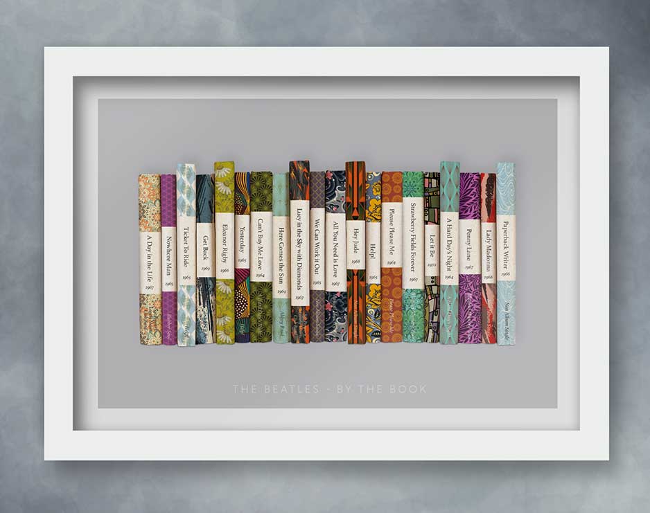 Beatles by the book - Song Poster Posters The Northern Line 