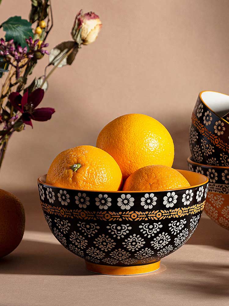 tribal pattern bowl