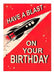 Blast Birthday Card - Blank Greeting Card card The Northern Line 