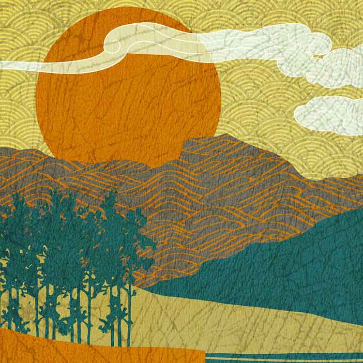 Blea tarn poster print