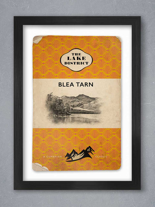 Blea Tarn Vintage Style Lake District Poster Print Posters The Northern Line 
