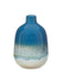 Blue Dipped Glazed Bud Vase classic homeware The Northern Line 