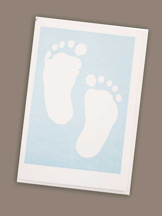 Blue Feet - New Baby Card card The Northern Line 